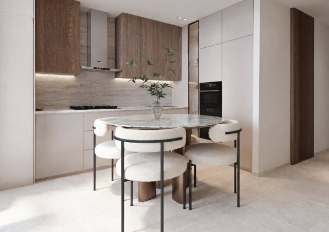 Dubai: Zen Lagoons by Sanzen � 1 bedrooms, 59 sqm